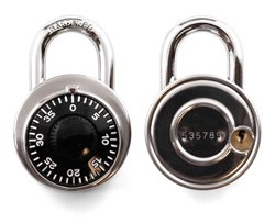 dial combination padlock