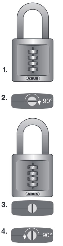 abus lock code