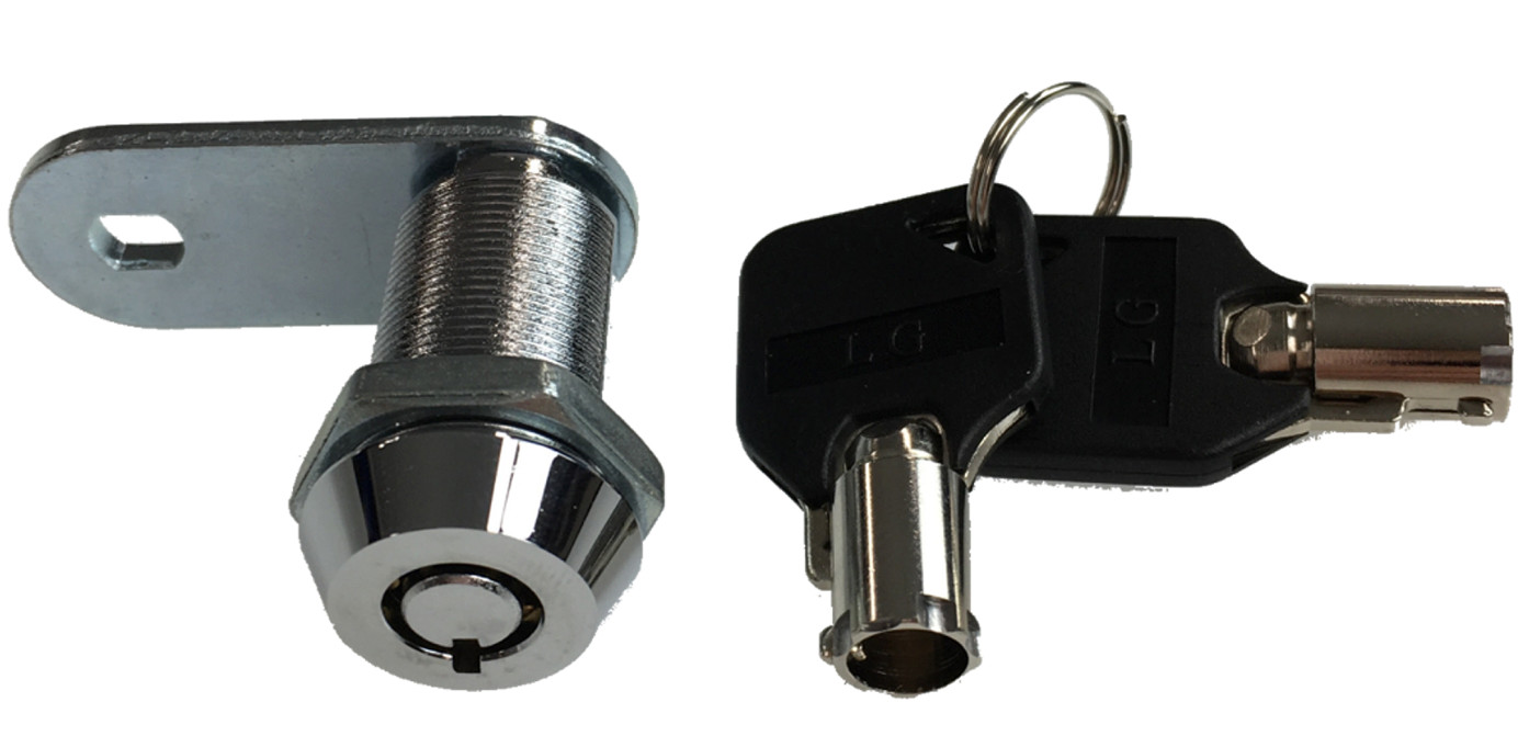 High Security Tubular Key Cam Lock Atlas LG25 Keyed to Differ - Locks Galore