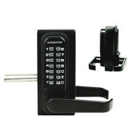 Gatemaster Single Sided digital gate lock left handed for 10mm-30mm metal frames with lever handles