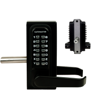 Gatemaster Superlock Digital Dual Keypad with Lever Handles for 10mm-30mm Metal Gate Frames