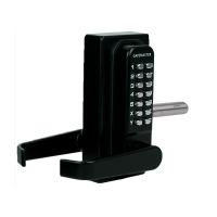 Gatemaster Superlock Digital Dual Keypad with Lever Handles for 10mm-30mm Metal Gate Frames 4