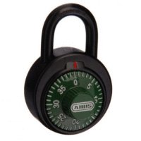 Abus 78KC/50 Combination Padlock 78KC50NKA509 Green Dial School Locker