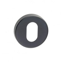 Madinoz Oval Escutcheon Satin Black