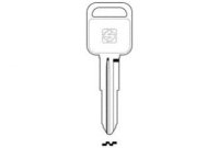 Automotive Key Blank GM15