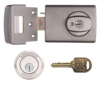 Restricted Ilco IP9 Key Lockwood 001 Deadlatch