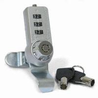 7440 Combination Cam Lock Silver
