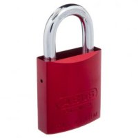 10 x Masterkeyed Abus 83AL45 Red Padlocks