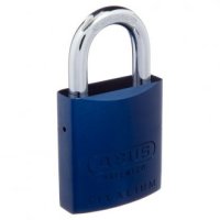 10 x Masterkeyed Abus 83AL45 Blue Padlocks