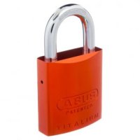 10 x Masterkeyed Abus 83AL45 Orange Padlocks