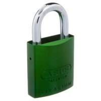 10 x Masterkeyed Abus 83AL45 Green Padlocks