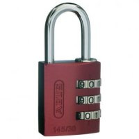 Abus Traveller 145/30 Combination Red Padlock