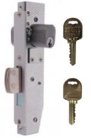Brava Short Backset Mortice Lock with 22mm Bolt on Ilco IP9 Restricted Keys
