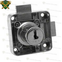 Twin Bolt Square Backed Cupboard LockCL