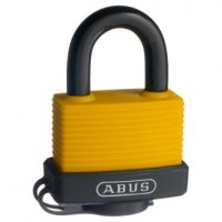 Abus 70AL/45 Expedition Padlock Construction Yellow