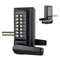 Gatemaster Single Sided digital gate lock left handed for 40-60mm metal frames with Lever handles