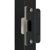 Gatemaster adjustable strike and gate stop