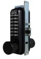 Lockey 2930DCMG Black Dual Combination Digital Deadlatch