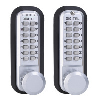 Lockey 2830DC Double Combination Digital Lockset S/Ch Marine Grade