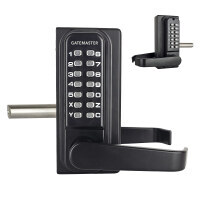 Gatemaster Superlock  Digital Dual Keypad with Lever Handles for 10mm-30mm Metal Gate Frames R/H