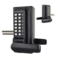 Gatemaster Superlock  Digital Dual Keypad with Delta Lever Handles for 40mm-60mm Metal Gate Frames L/H