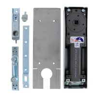 Carbine Floor Spring Door Closers CFS-1HO-S