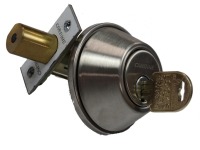 Restricted Ilco IP9 Key Carbine ALB Double Cylinder Deadbolt 2