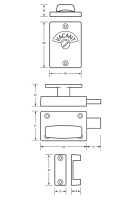 Metlam toilet indicator bolt safety release 200A_1 2