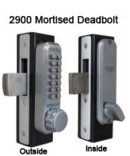 Lockey 2900 MG Narrow Stile Digital Deadbolt 2