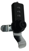 Atlas Lock 7440 Black Combination Cam Lock 2