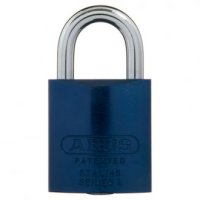 10 x Masterkeyed Abus 83AL45 Blue Padlocks 2