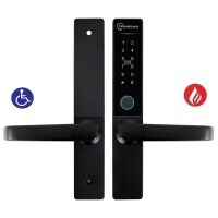 McGrath Hamilton Digital Lock, With DDA Compliant handles, Black Finish 2
