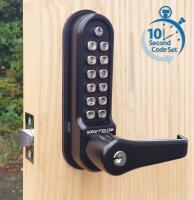 Borg Mechanical Digital Door Lock with Lever Easicode Pro and Key Override M/G - BL5701MGPROECP 2