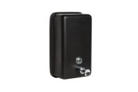 Designer Series Black Vertical Soap Dispenser 3