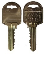 Brava Short Backset Mortice Lock with 36mm Bolt on Ilco IP9 Restricted Keys 3