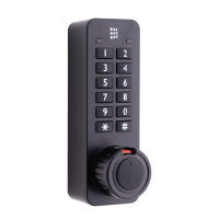 Kitlock Nano (KL90) Black Electronic Cabinet Lock 4