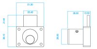 Restricted Key High Security Cupboard lock, Locking U/D 4