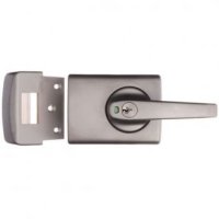 Restricted Ilco IP9 Key Lockwood 001 Deadlatch with Lever 5